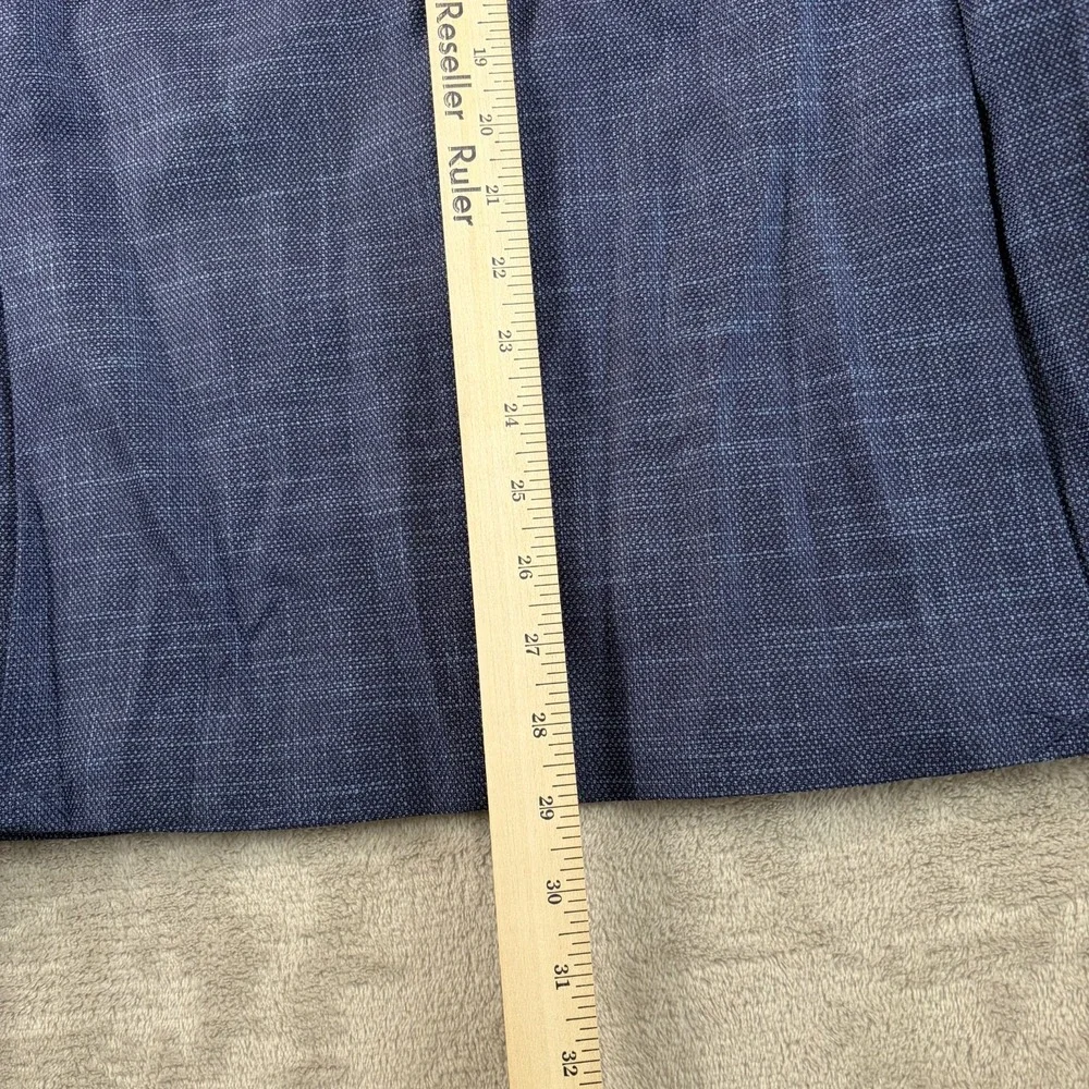 Tailorbyrd Stretch Fabric Sport Coat Blazer in Denim‎ Blue Men 40R 2-Button NWT
